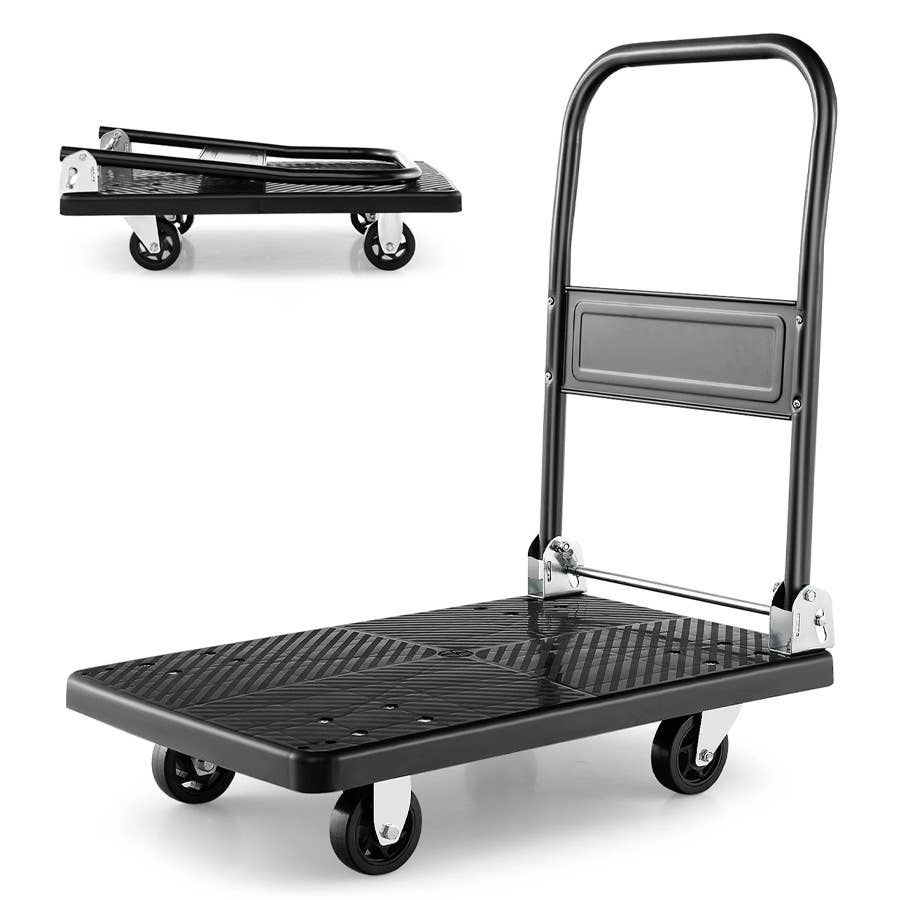 The Costway Dolly Cart is on sale now at Walmart.