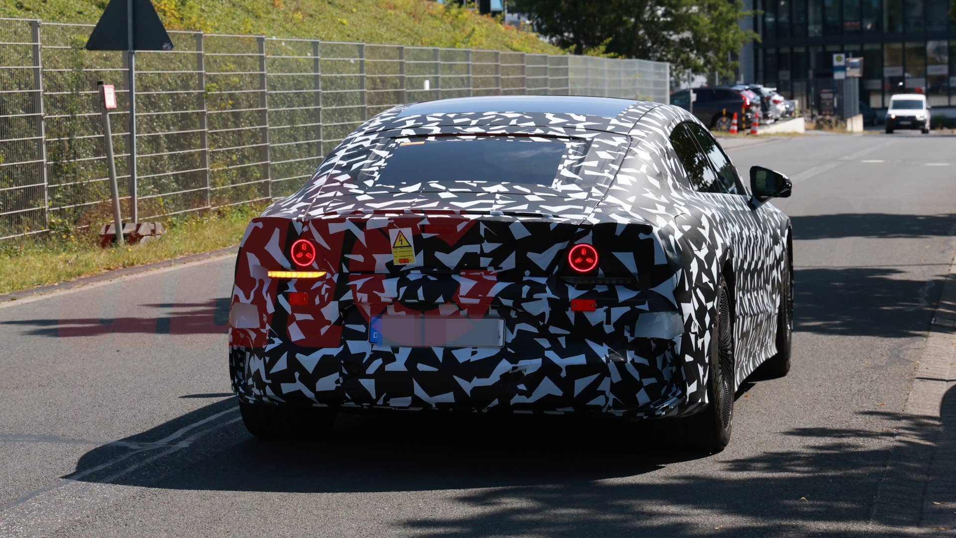 2027 Mercedes-AMG GT 4-Door EV spy shot