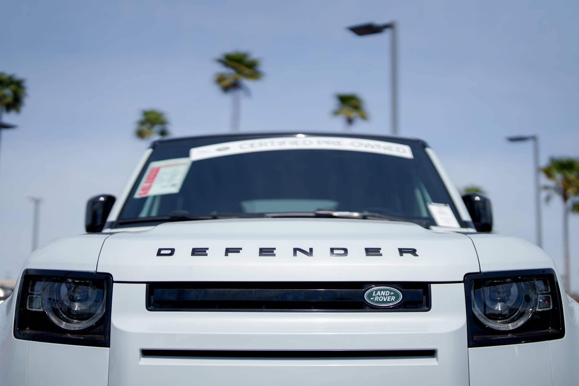 A Land Rover Defender for sale in Tucson, Arizona