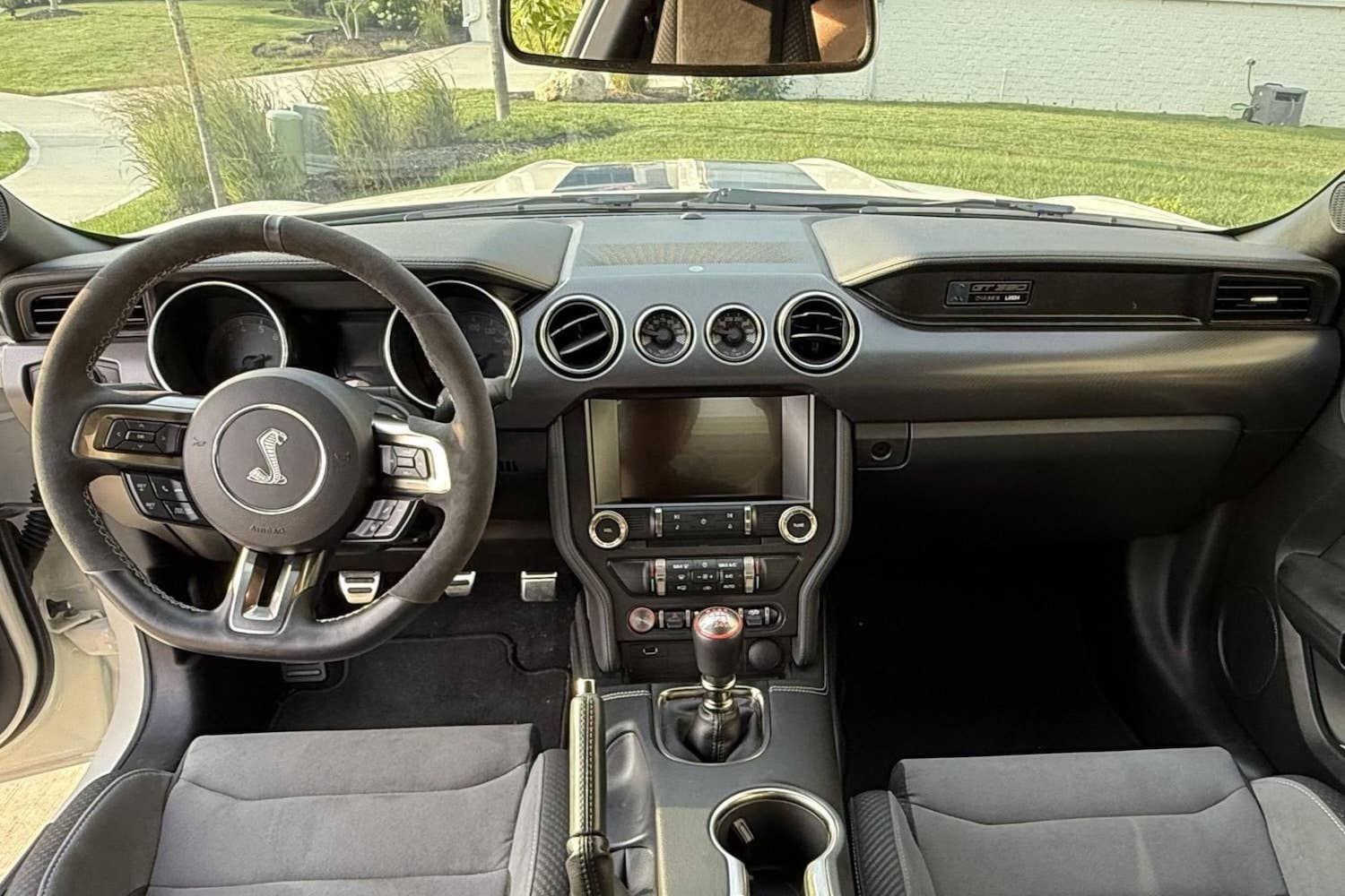 2020 Ford Mustang Shelby GT350 interior dashboard