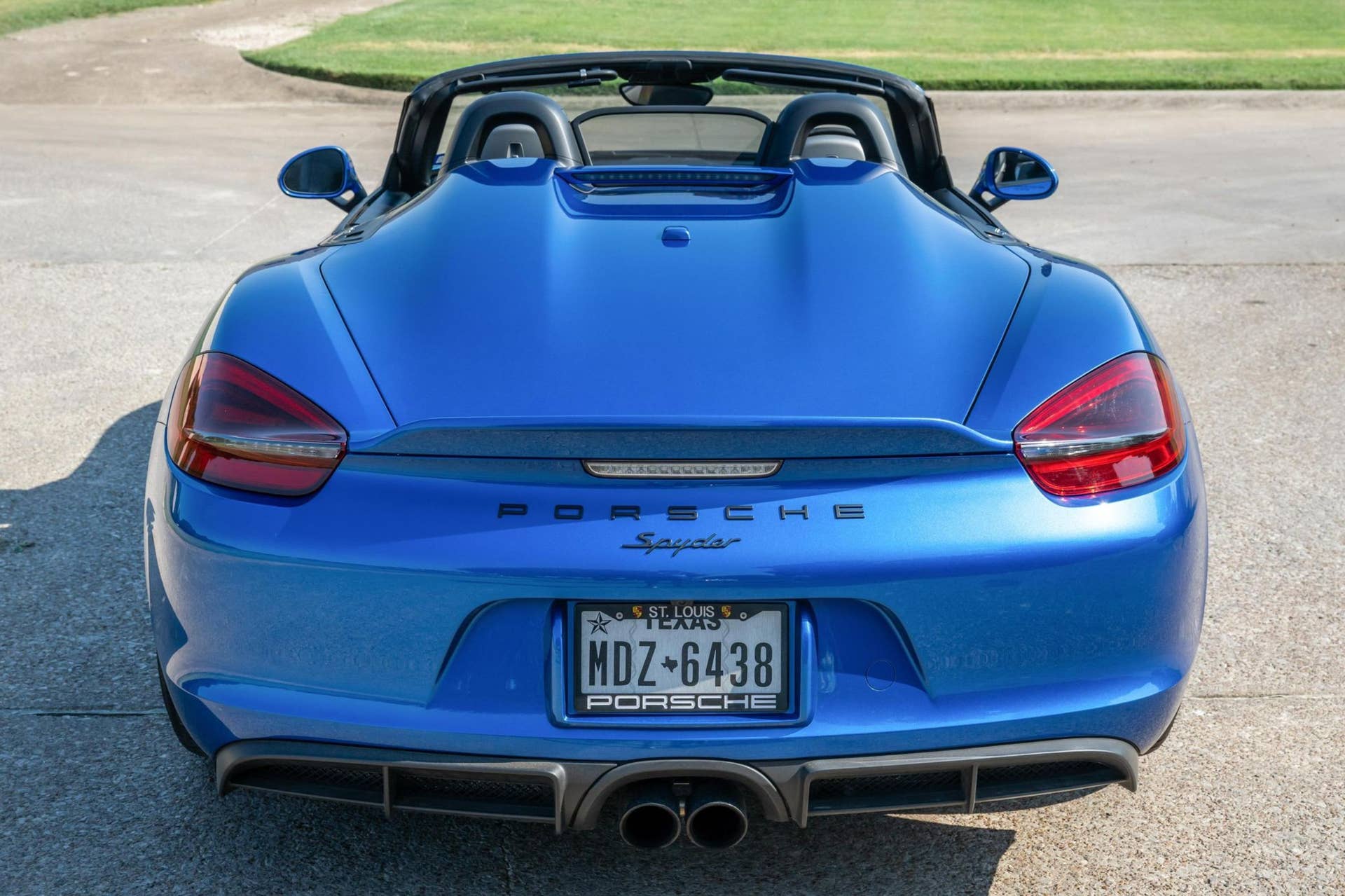 2016 Porsche Boxster Spyder