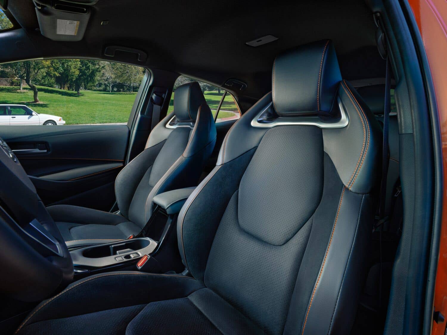 Toyota Corolla Hatchback FX Edition front seats