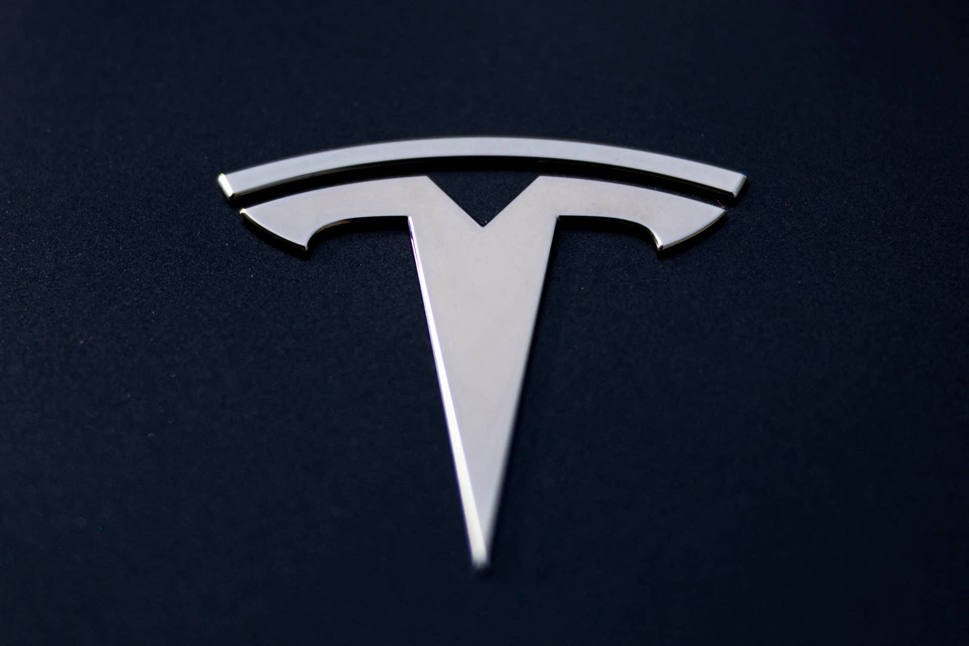 Tesla badge