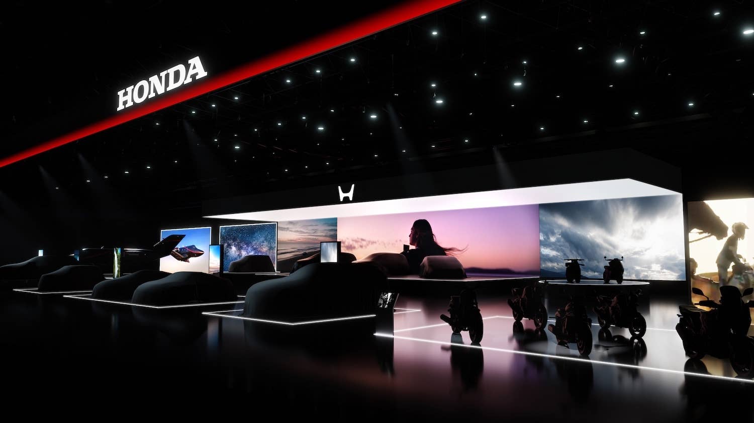 Honda Japan Mobility Show 2025 Booth wide shot