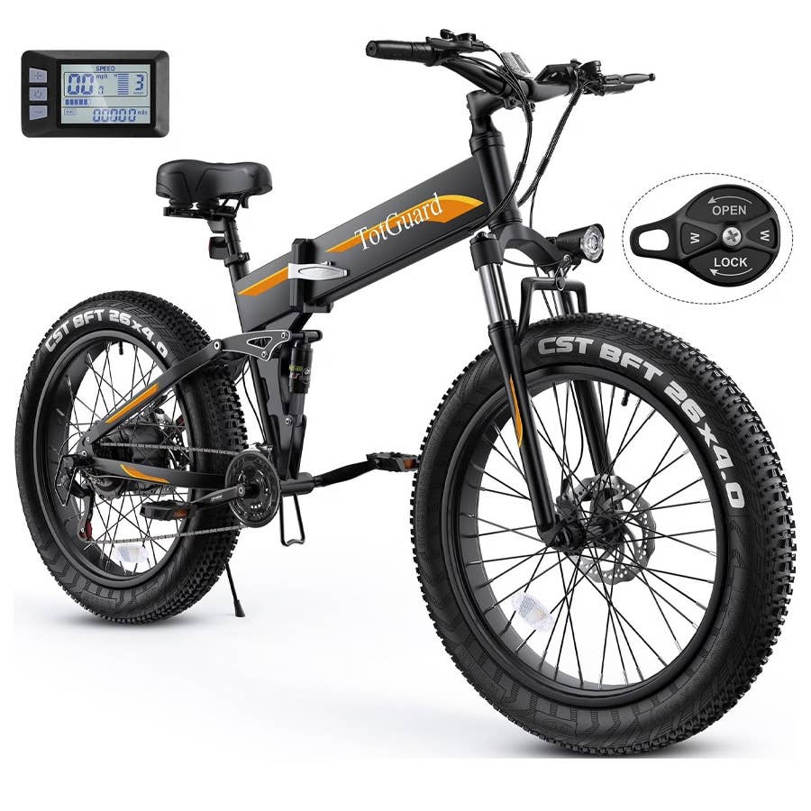The TotGuard 500W Electric Bike is on sale now at Walmart.