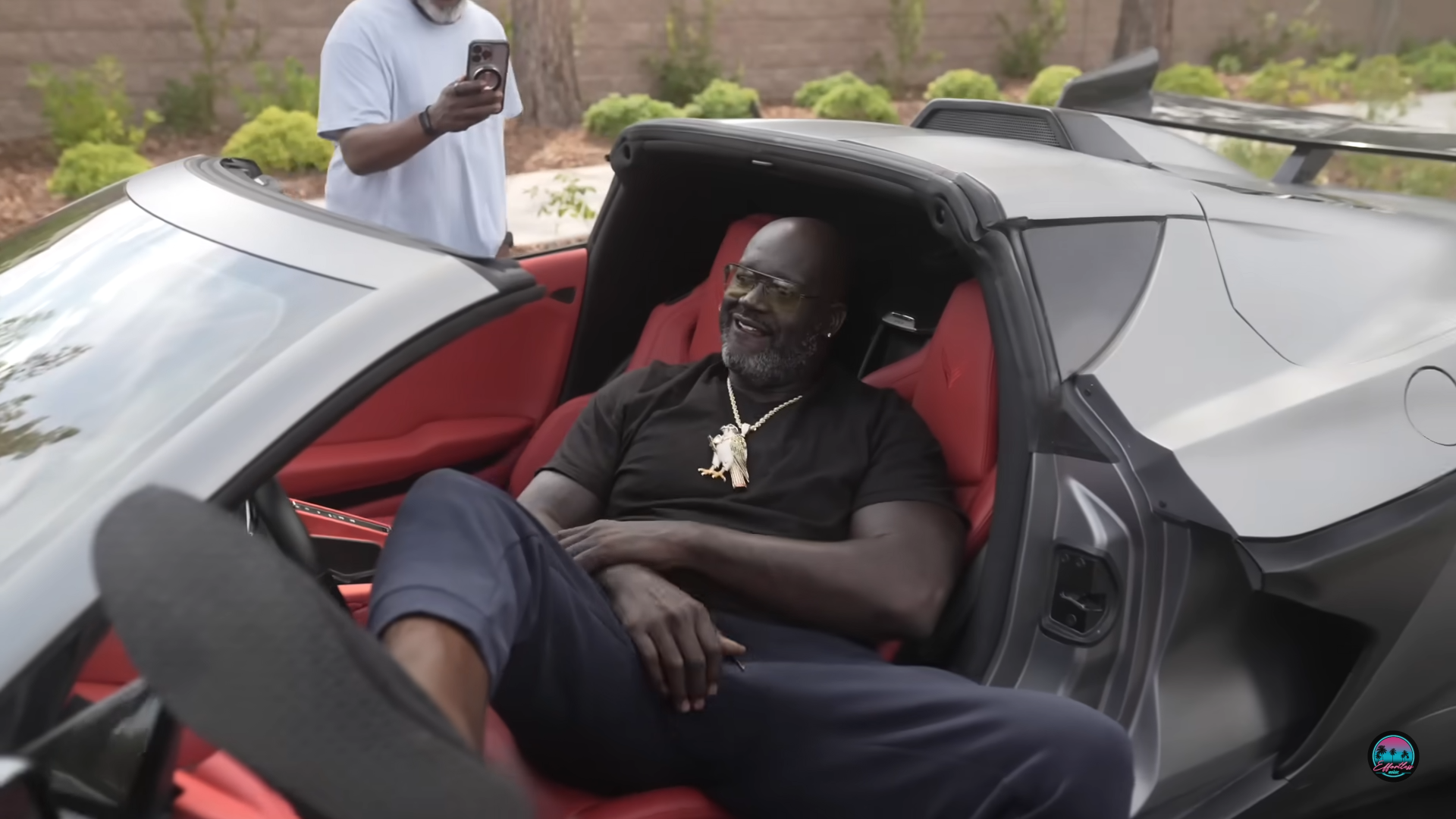 Shaq's New Corvette Z06 Makes Every Other Sports Car Look Small