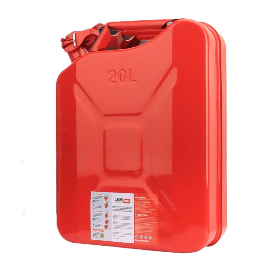 The Lafati 5-Gallon Metal Gas Can is on sale now at Walmart.