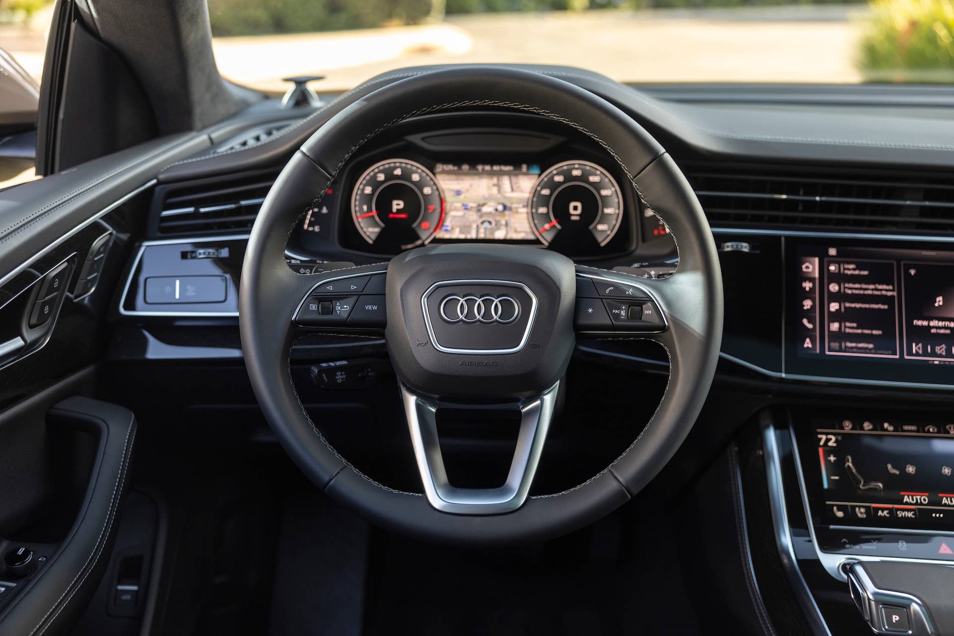 2025 Audi Q8 interior driver area
