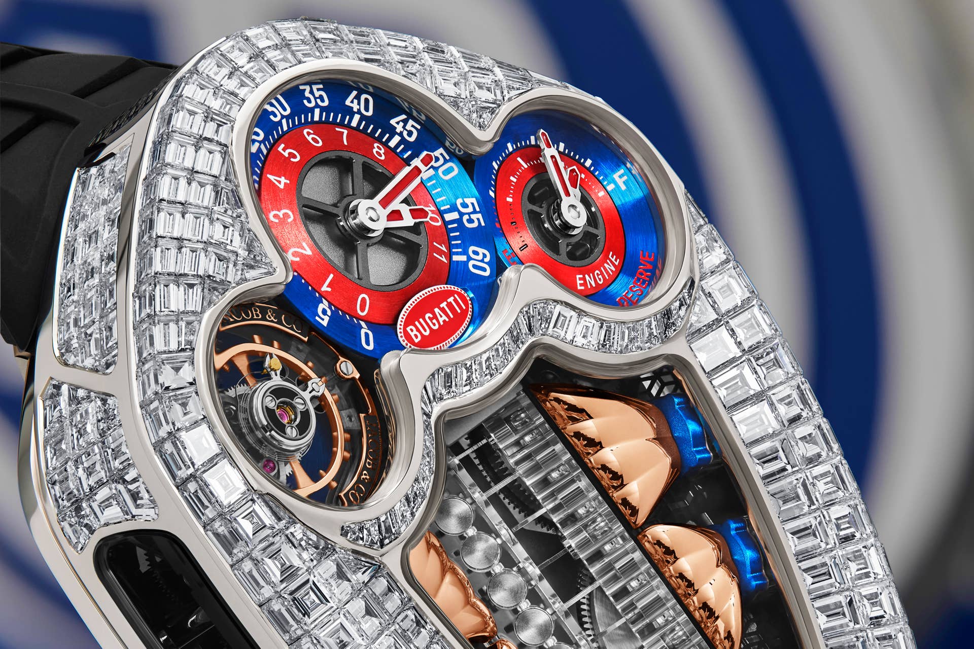 Jacob & Co. Bugatti Tourbillon Baguette
