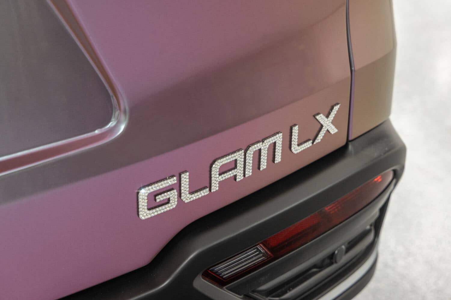 Lexus Glam LX rear badge