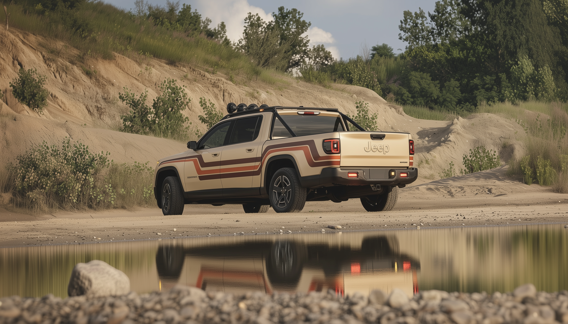Jeep Commanche Concept Art