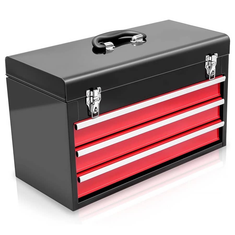 The Latitude Run 3-Drawer Toolbox is on sale now at Wayfair.