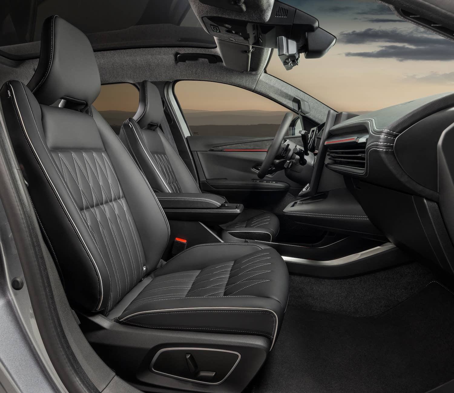 Mitsubishi Eclipse Cross EV front interior