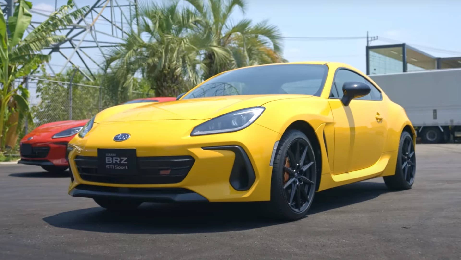 Subaru BRZ STI Sport Yellow Edition