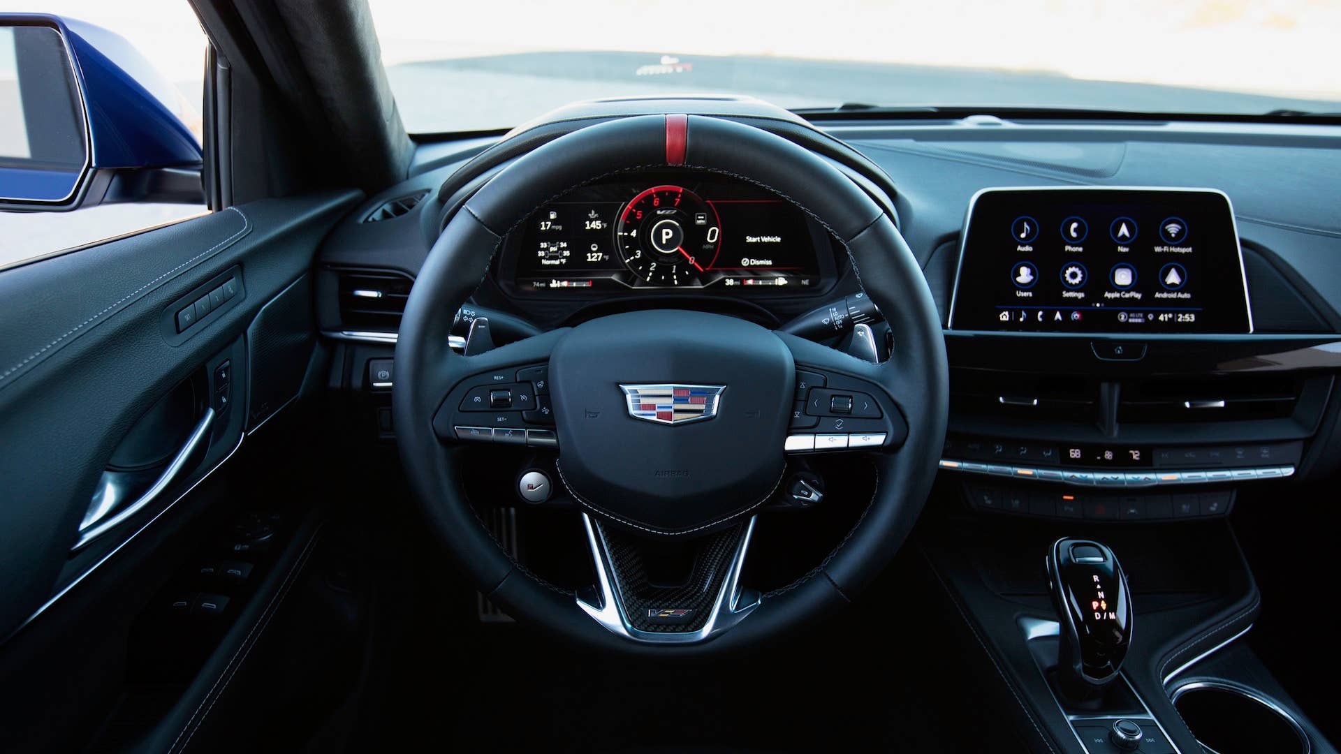 2025 Cadillac CT4-V Blackwing dashboard