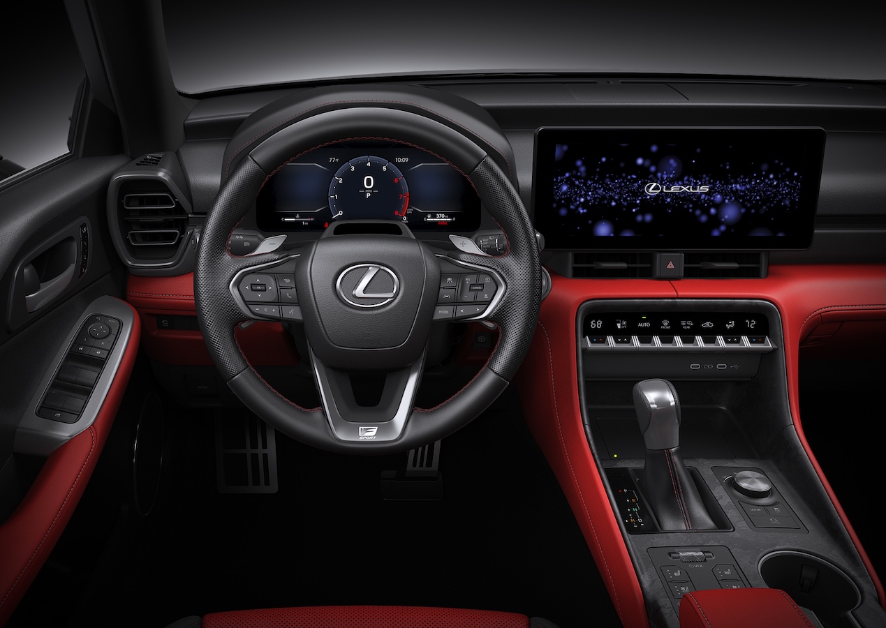 2026 Lexus IS steering wheel
