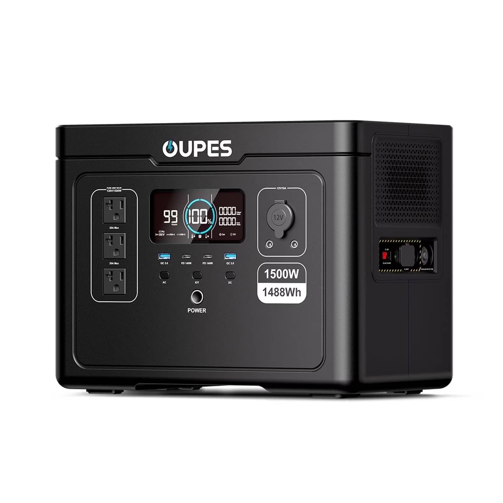 Oupes Exodus 1500W Portable Power Station