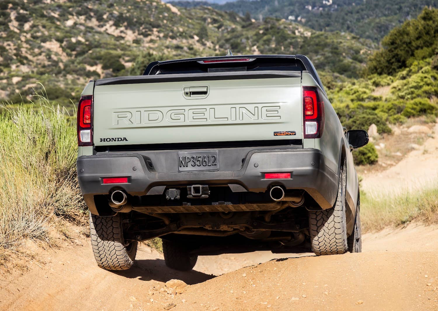 2026 Honda Ridgeline TrailSport tailgate