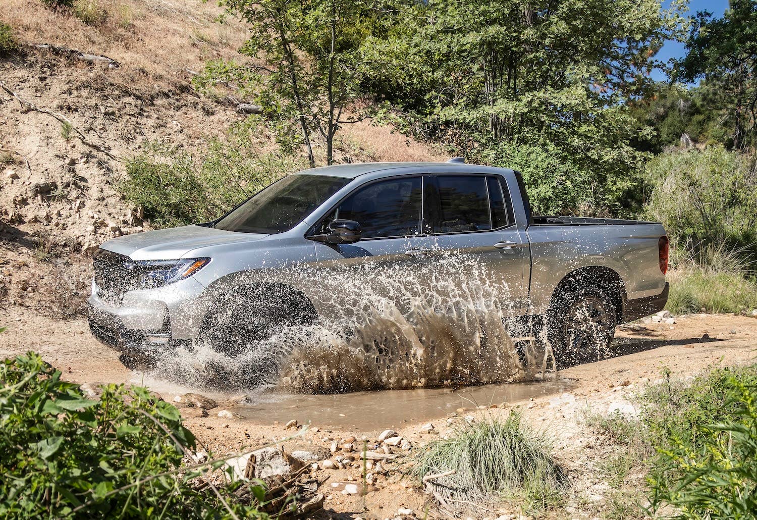 2026 Honda Ridgeline RTL water splash side profile