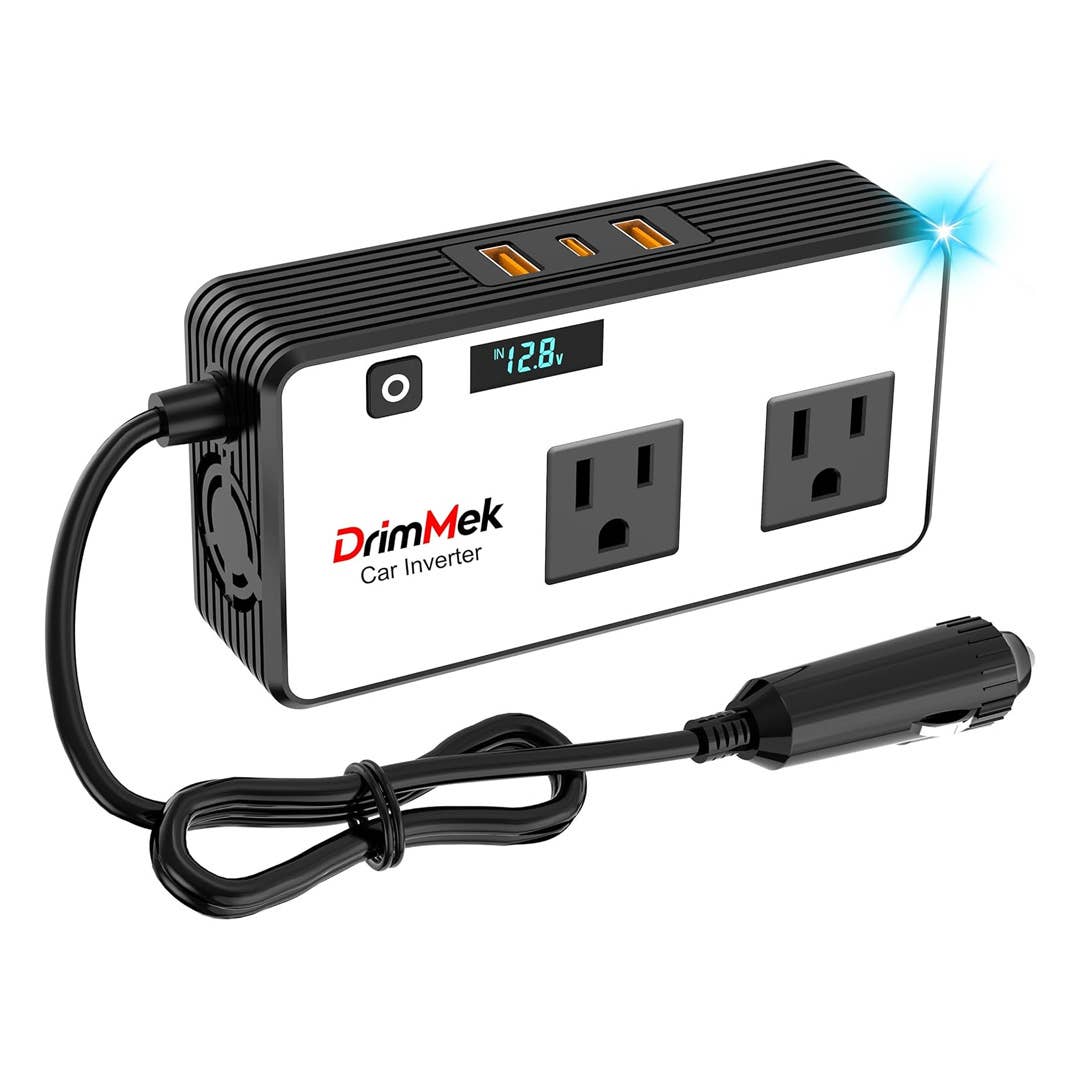 DrimMek 200W Car Power Inverter
