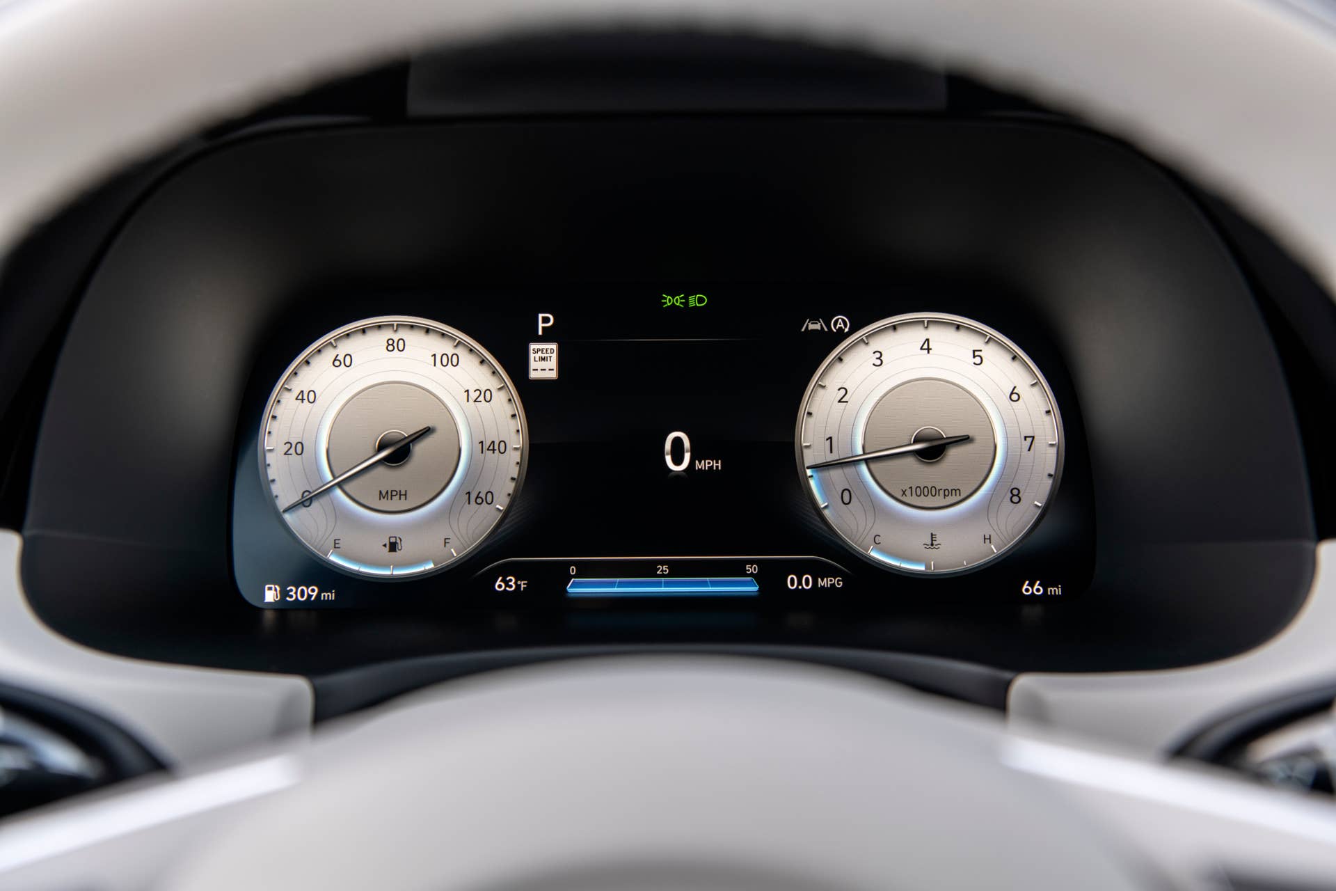 2025 Hyundai Palisade digital instrument cluster