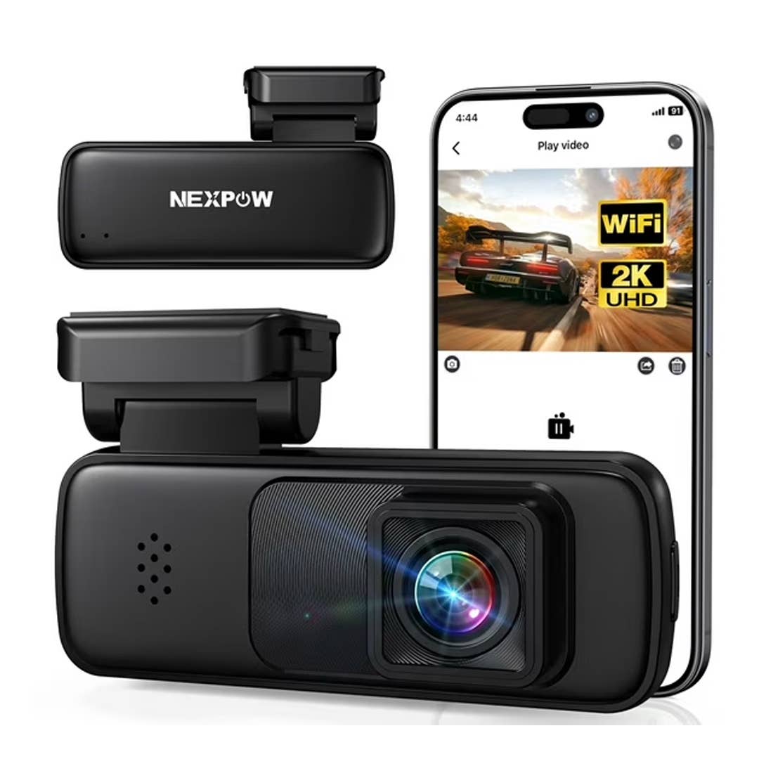 Nexpow 2K Front Dash Cam