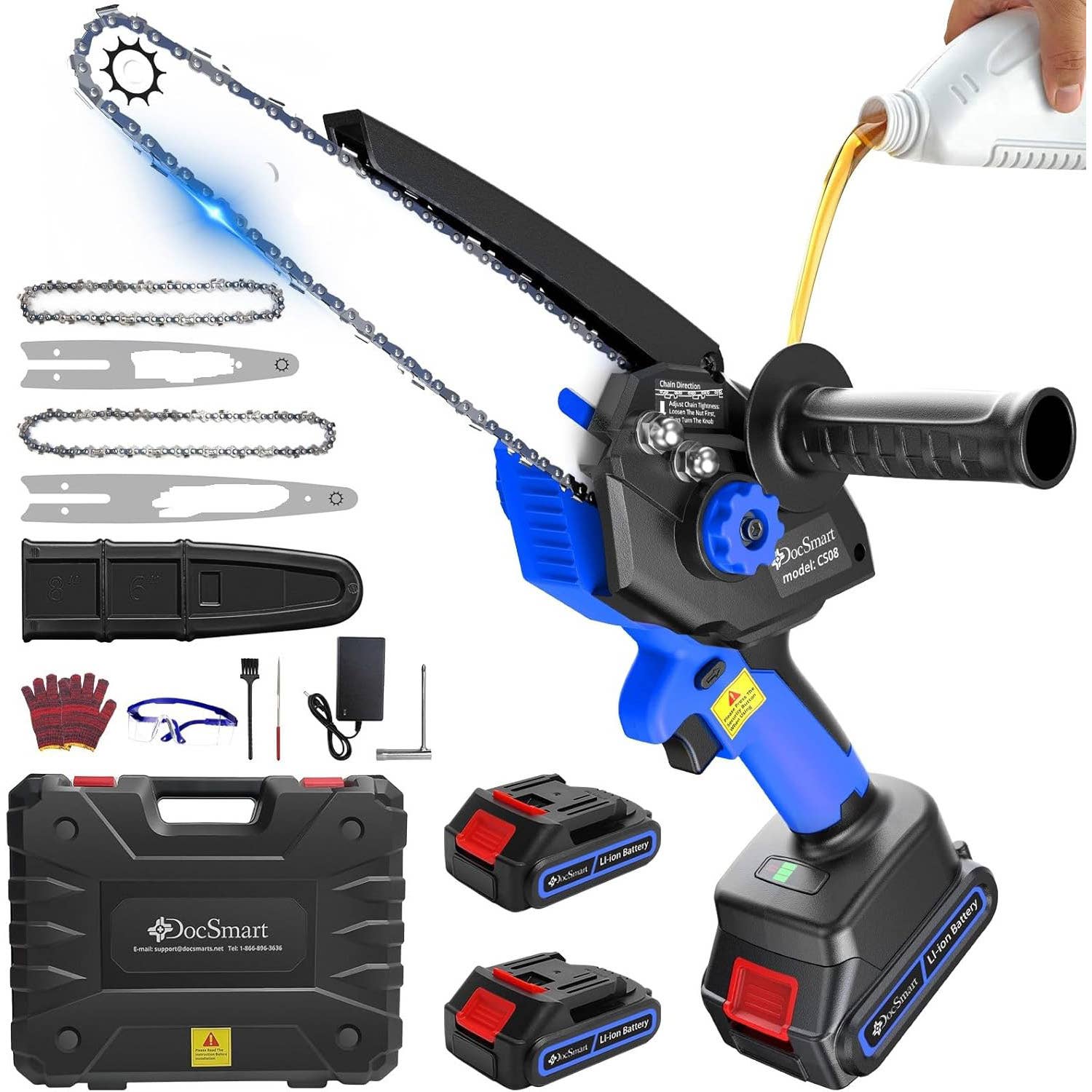 DocSmart Cordless Mini Chainsaw