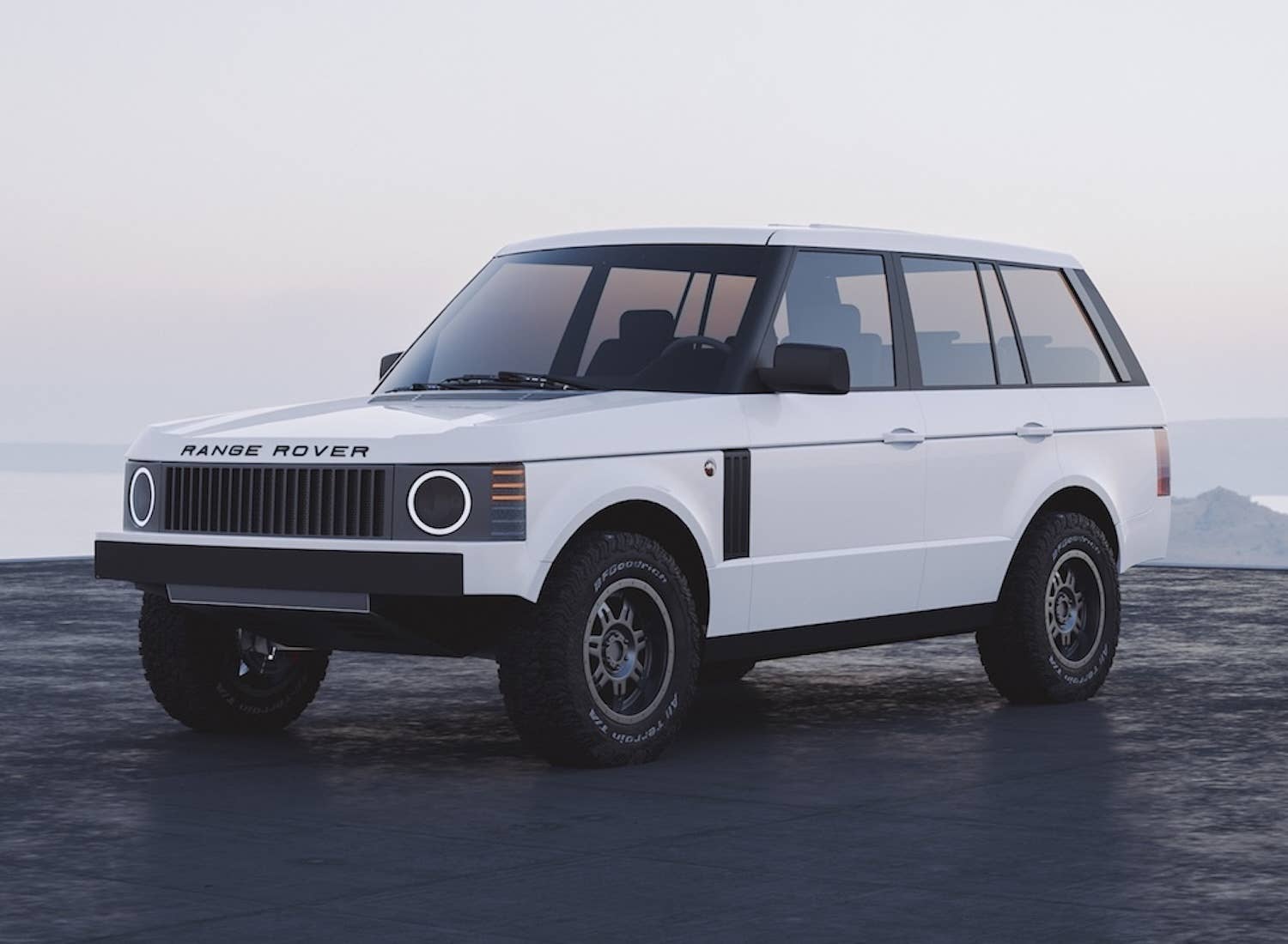 Retro Mod Range Rover Only 15 of This Classy Italian Range Rover Classic Will Ever Exist ...