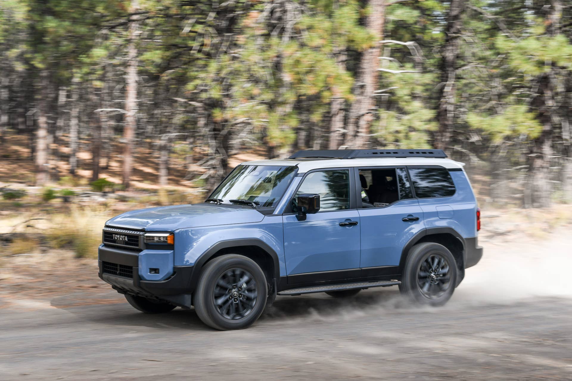 The side profile of the 2025 Land Cruiser First Edition