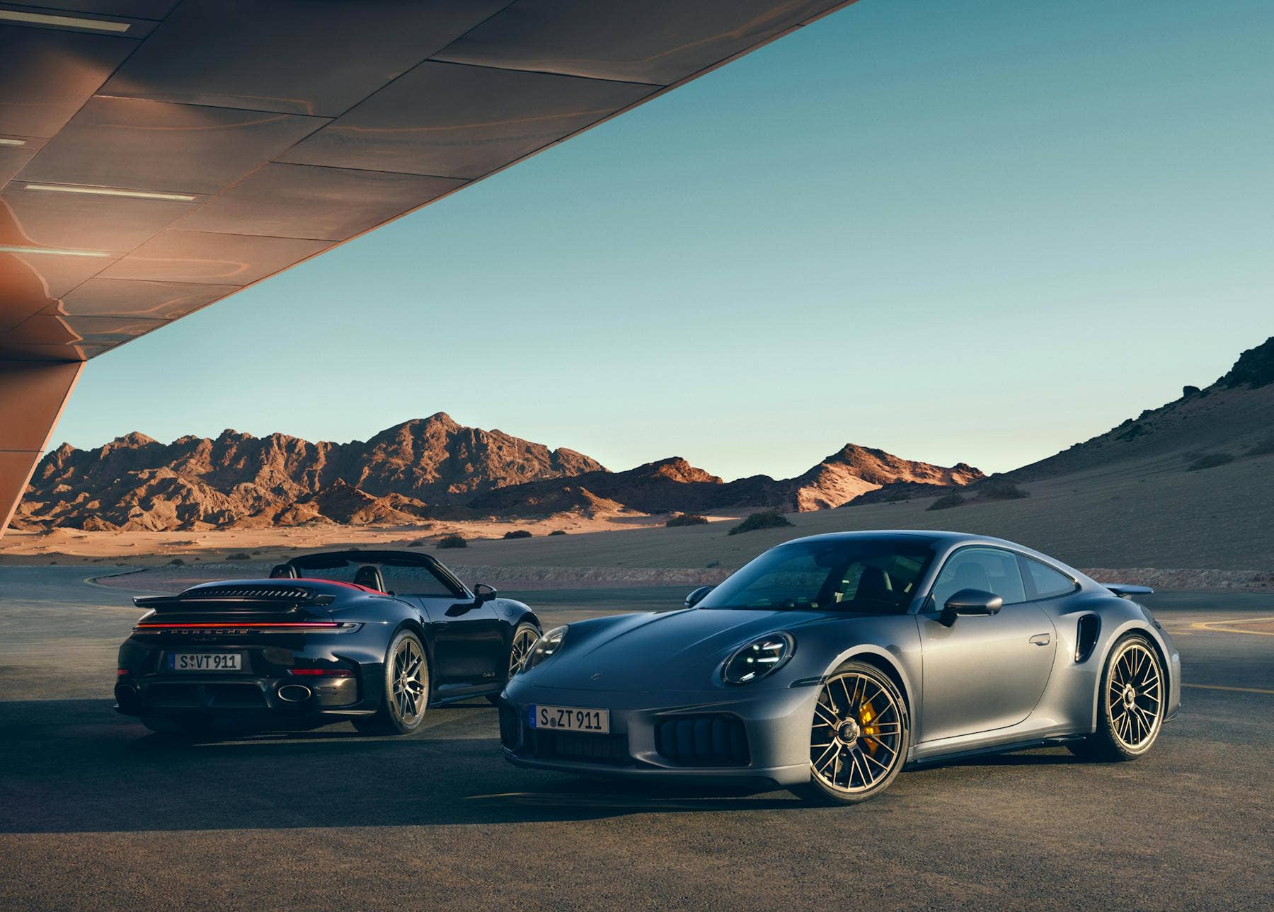 Porsche 992.2 911 Turbo S Coupe and Cabriolet