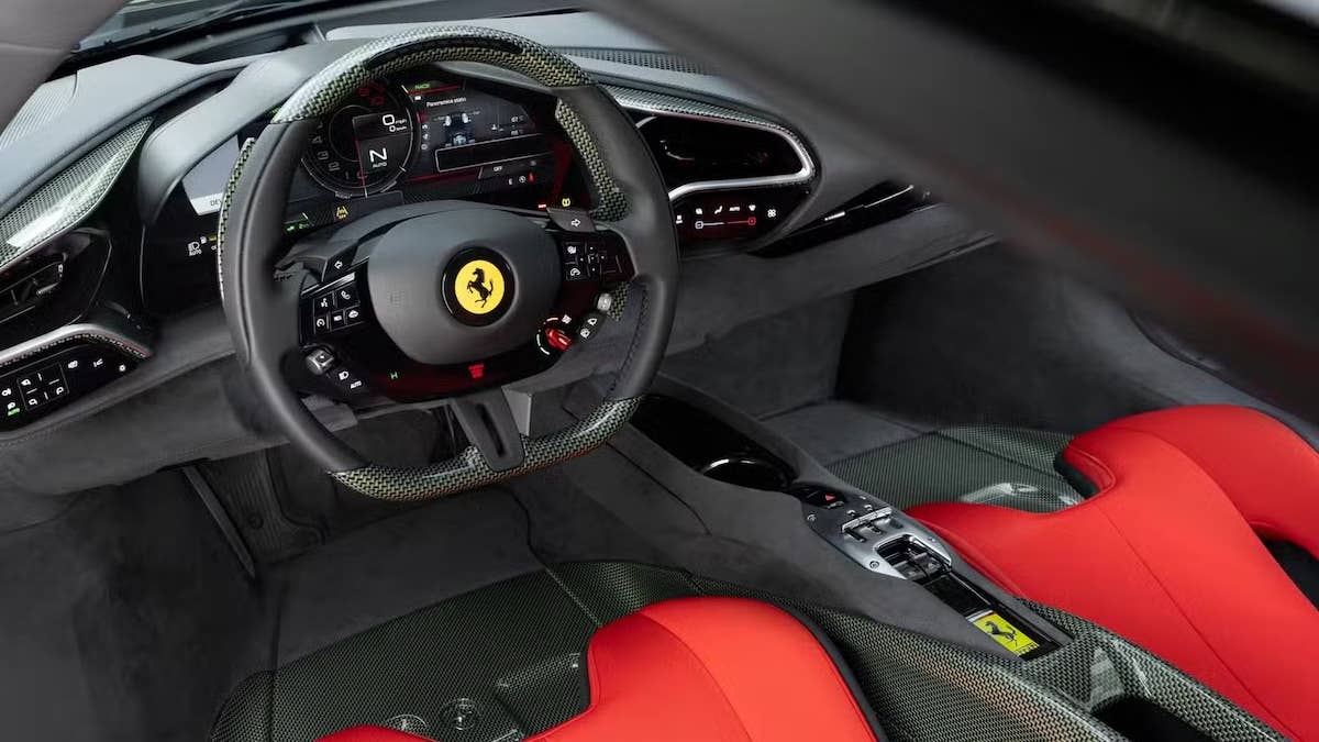 Ferrari SC40 interior