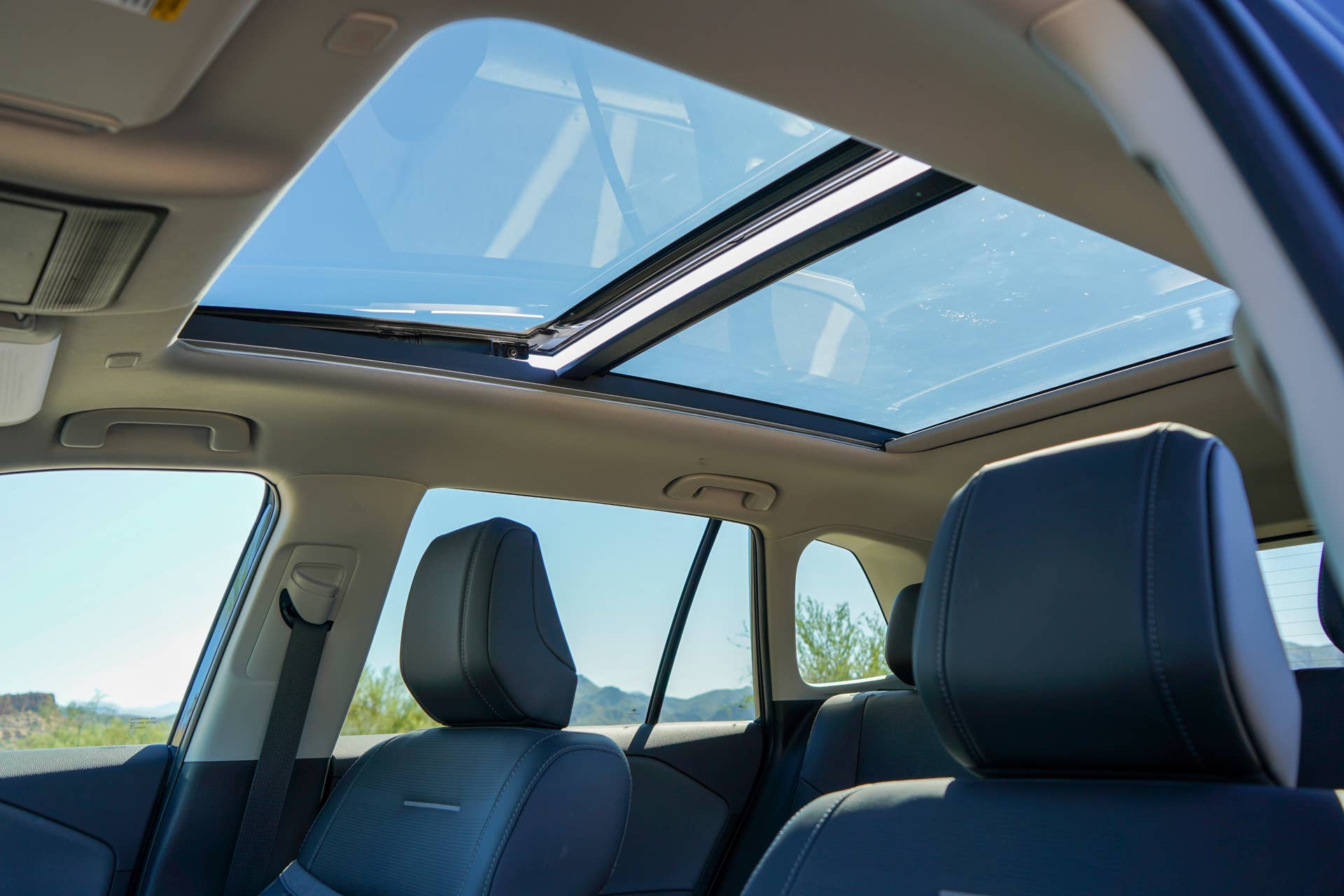 2026 Toyota RAV4 limited in the desert with sunny skies