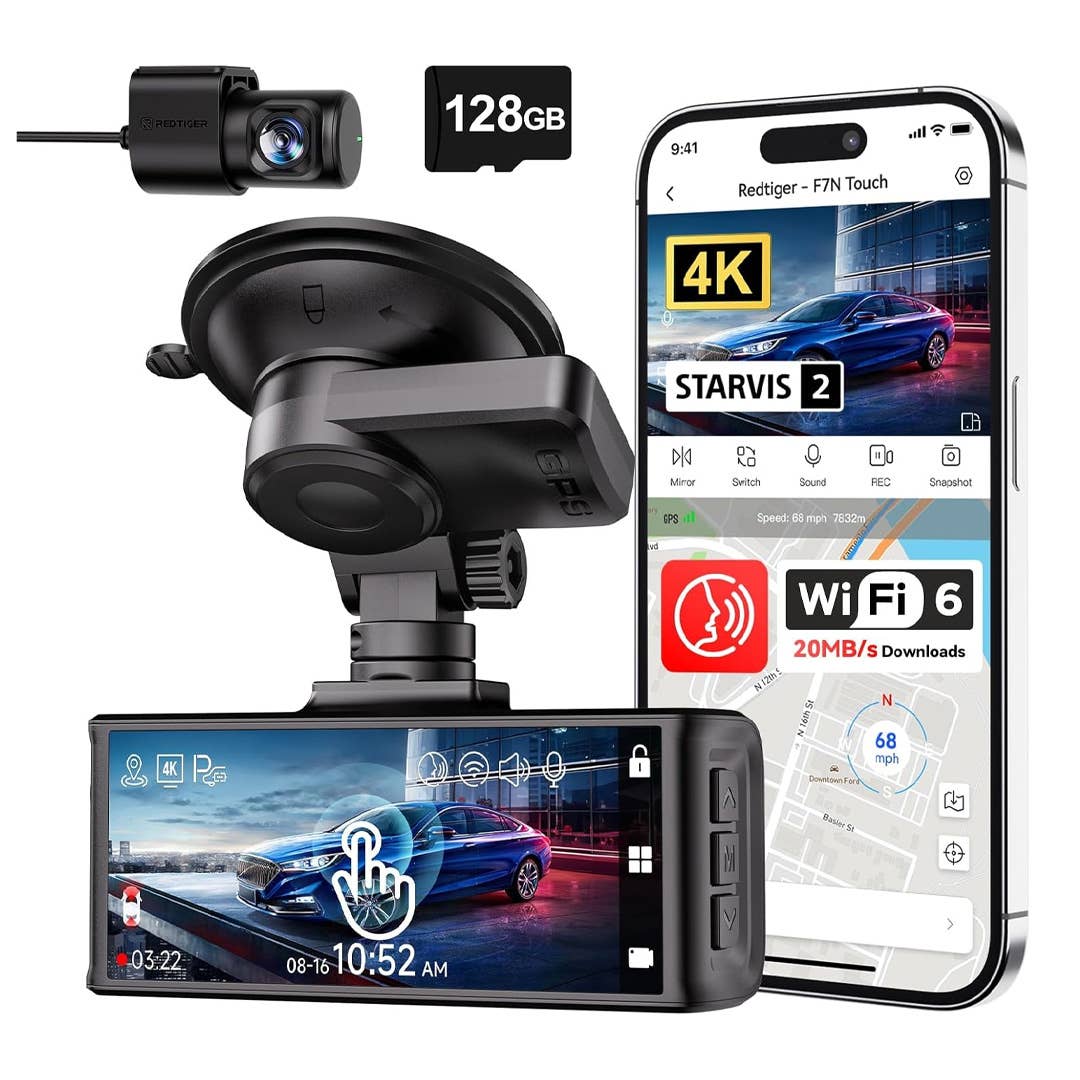 Redtiger 4K Dash Cam