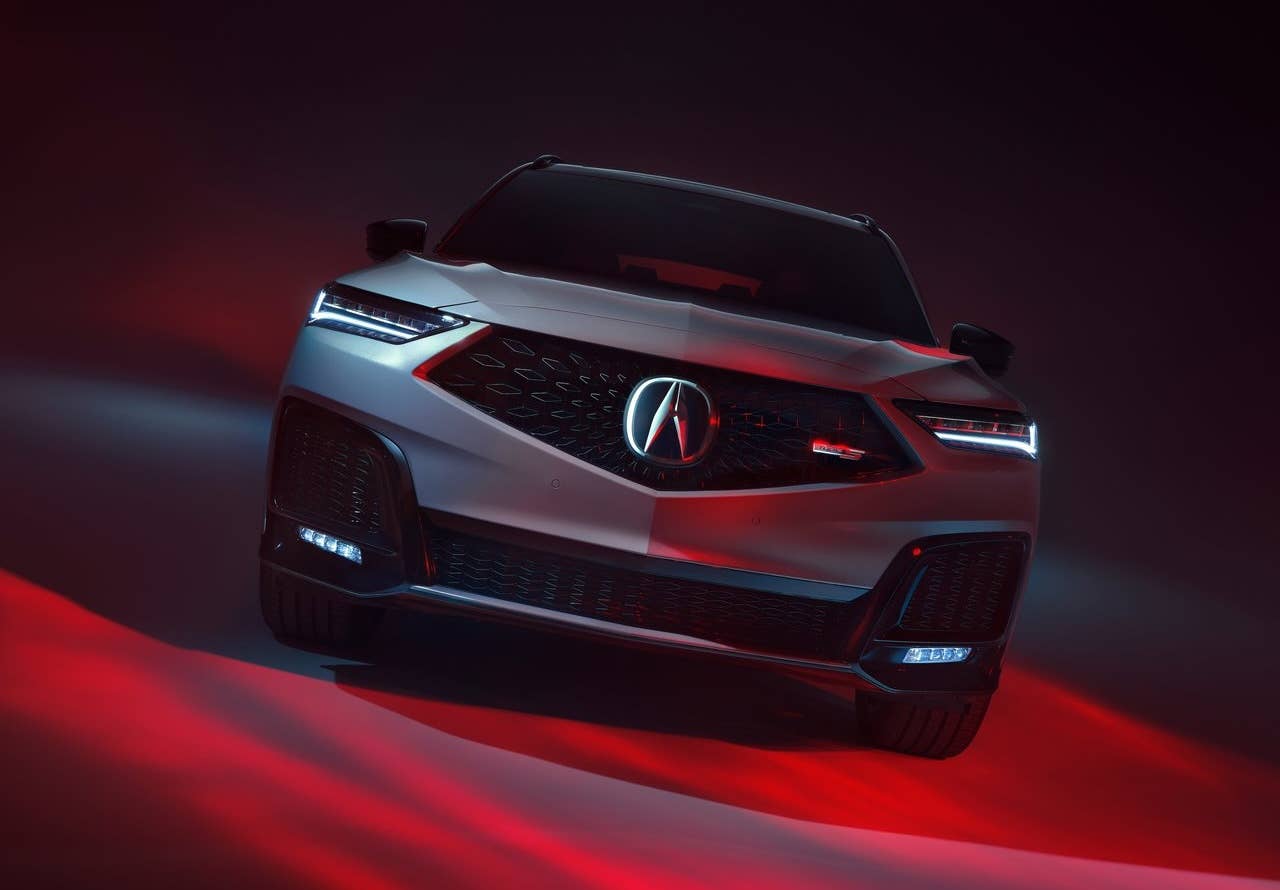 Acura MDX front beauty shot