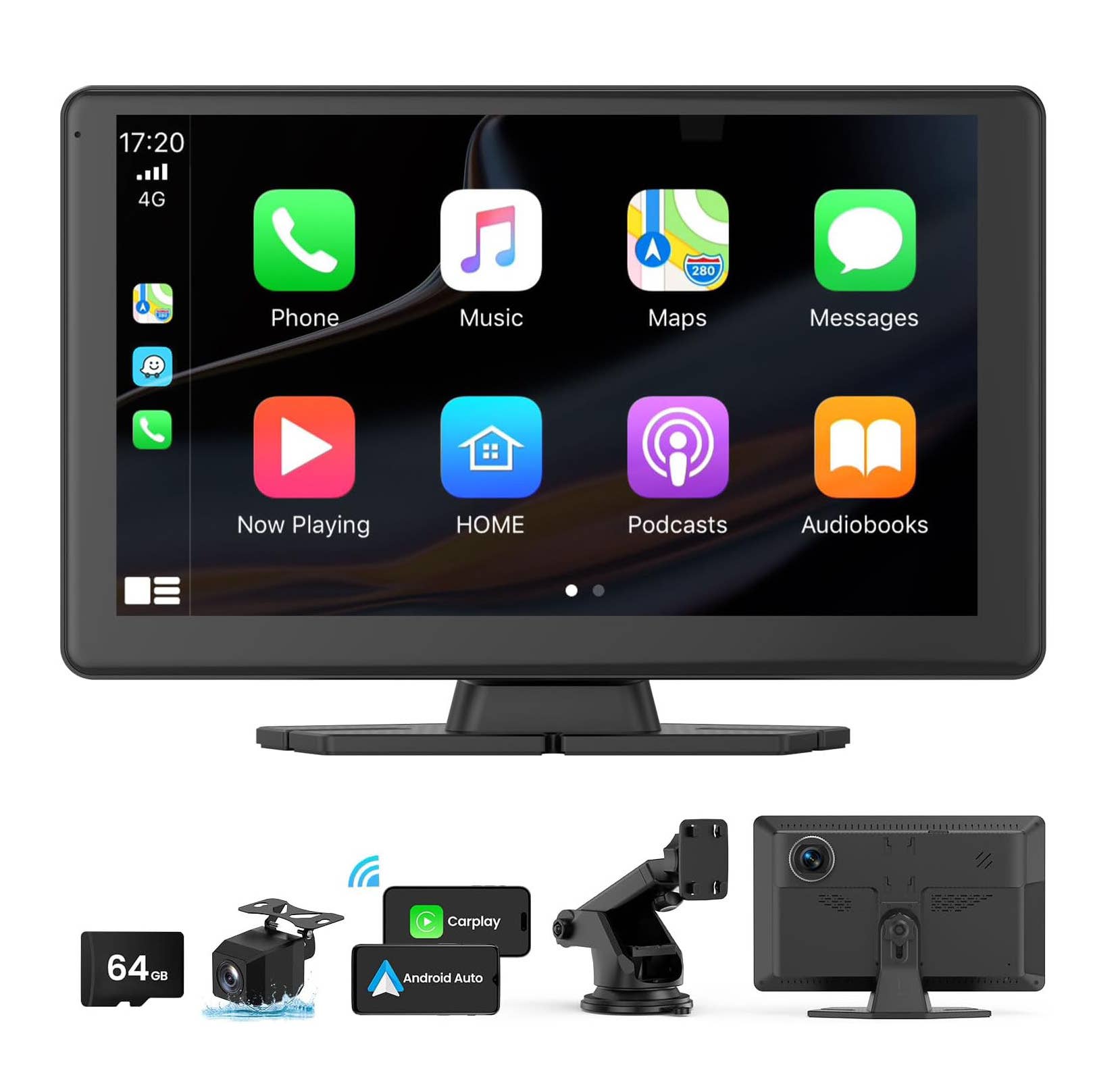 VyKure Portable CarPlay Screen