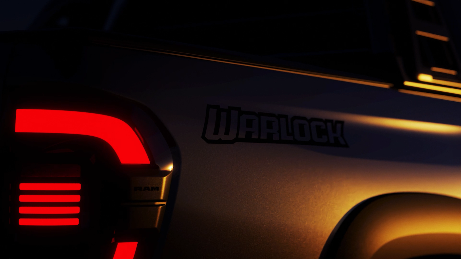 Ram Dakota South America teaser warlock name