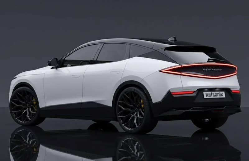 Next-Generation Alfa Romeo Stelvio Rendering rear quarter