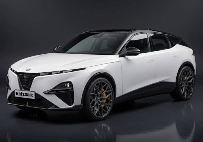 Next-Generation Alfa Romeo Stelvio Rendering front quarter