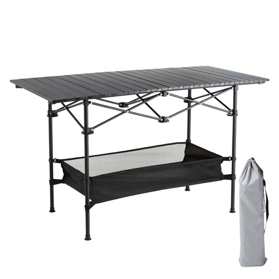 The Eotvia Folding Camping Table is on sale now at Walmart.