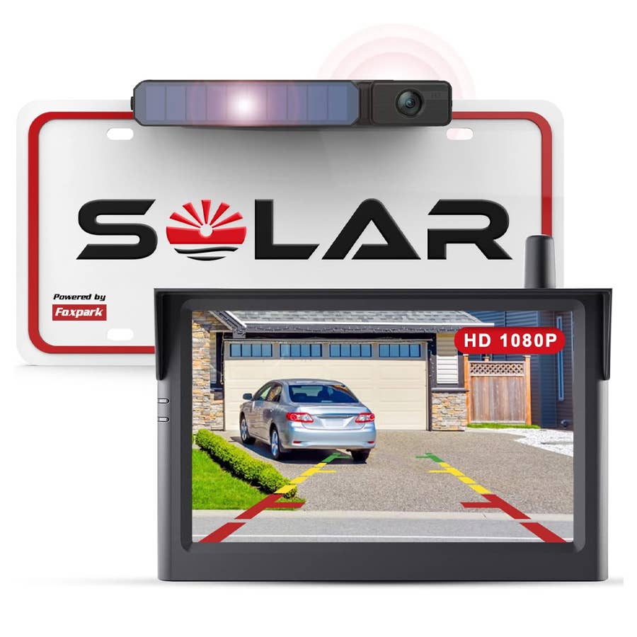 The Foxpark Solar Wireless Backup Camera Is 42% Off - Autoblog