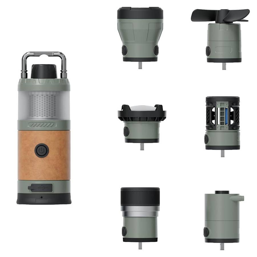 Lovork 7-in-1 Rechargeable Camping Lantern