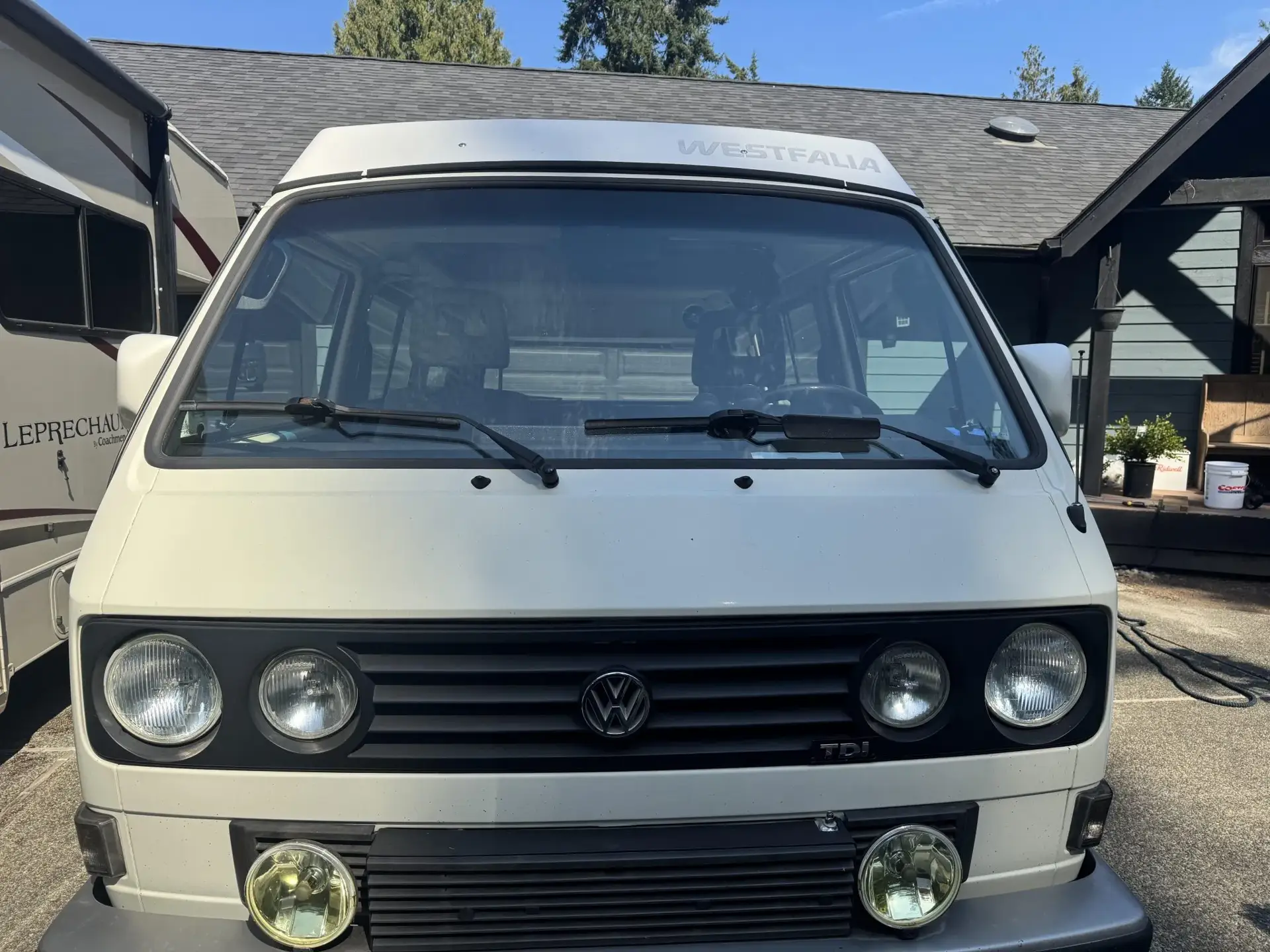 1991 Volkswagen Vanagon For Sale With Pop-Up Camper Conversion 