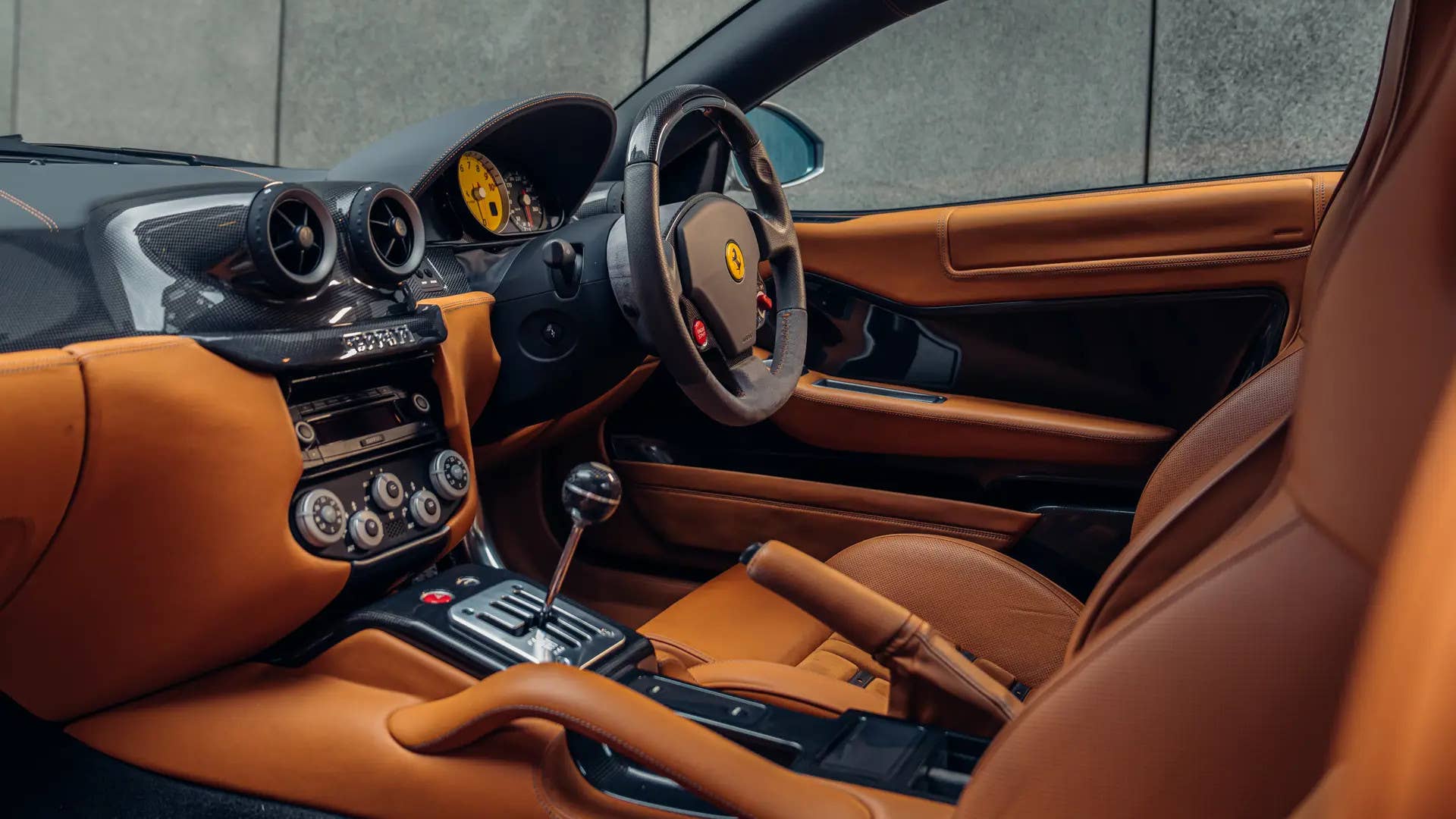 2012 Ferrari 599 GTB Fiorano cabin