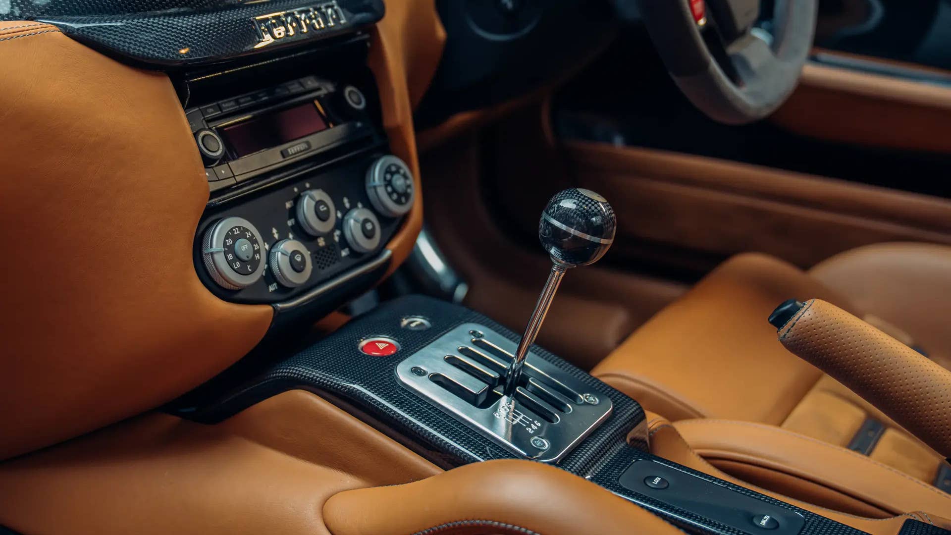 2012 Ferrari 599 GTB Fiorano gear lever