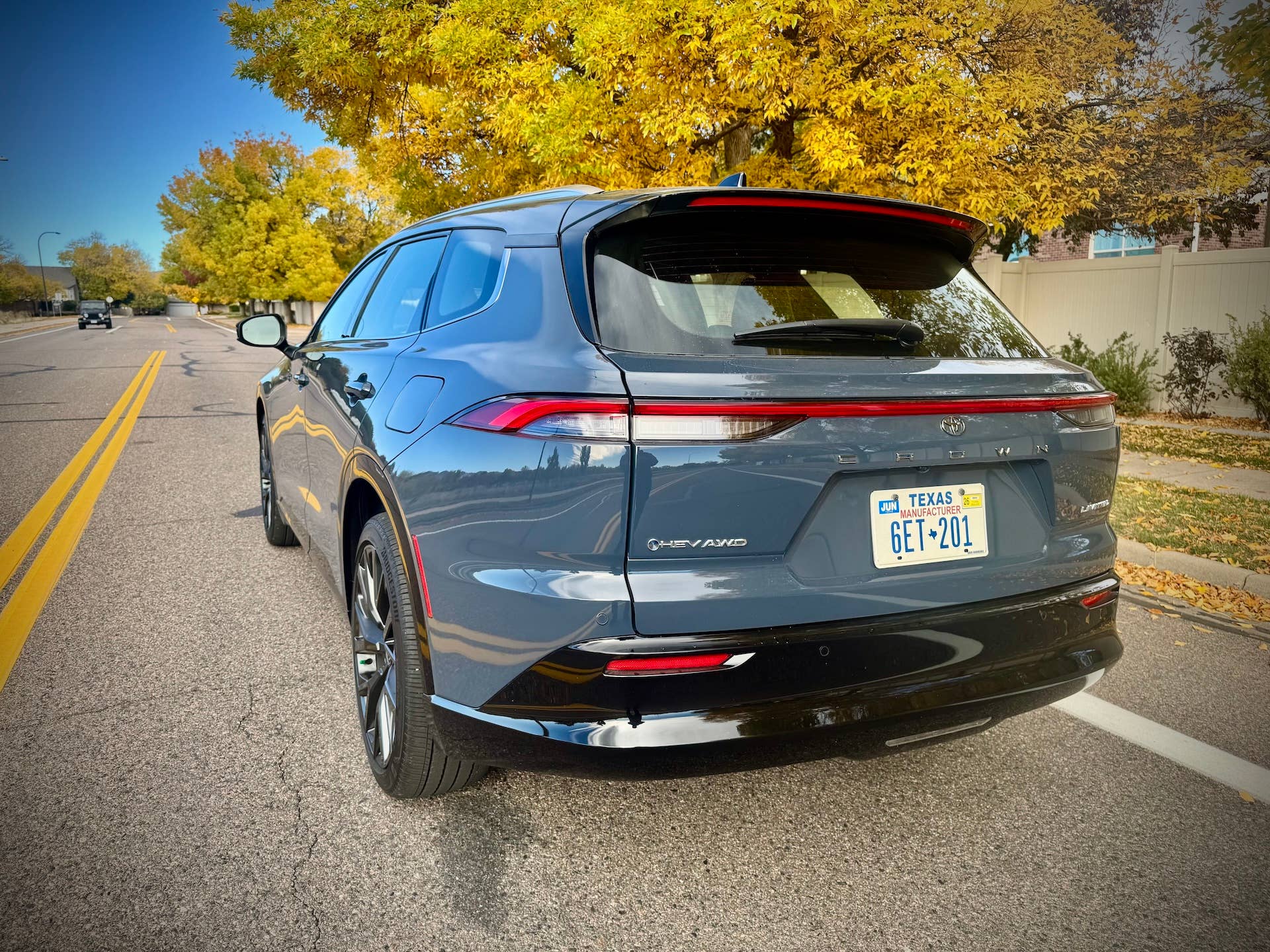 2025 Toyota Crown Signia rear end