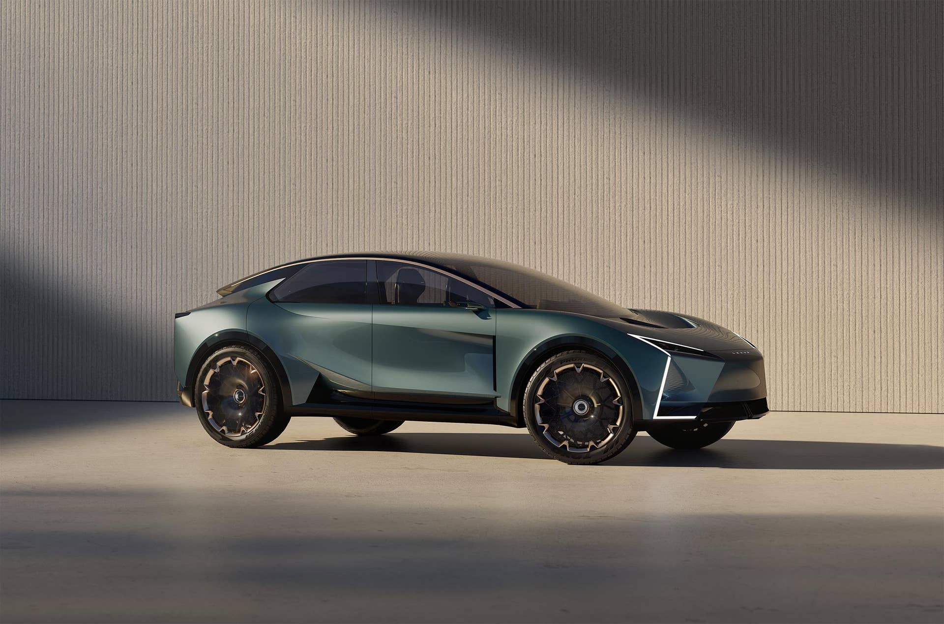 Lexus LS Coupe Concept - hero shot