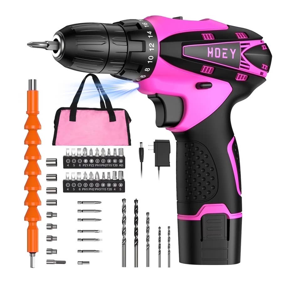 Hoey 12V Cordless Drill Set