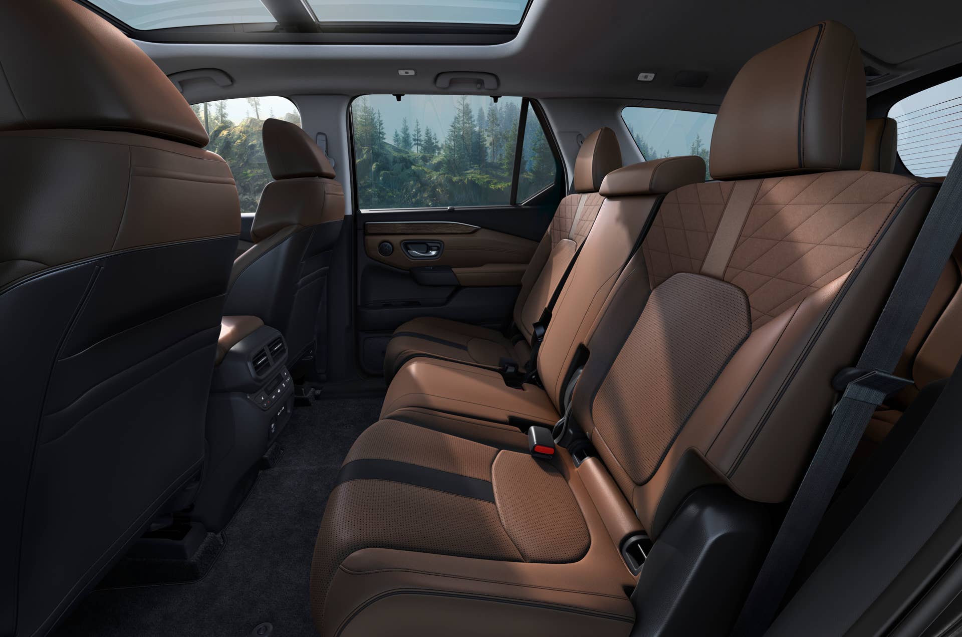 2026 Honda Pilot Elite 2nd-row