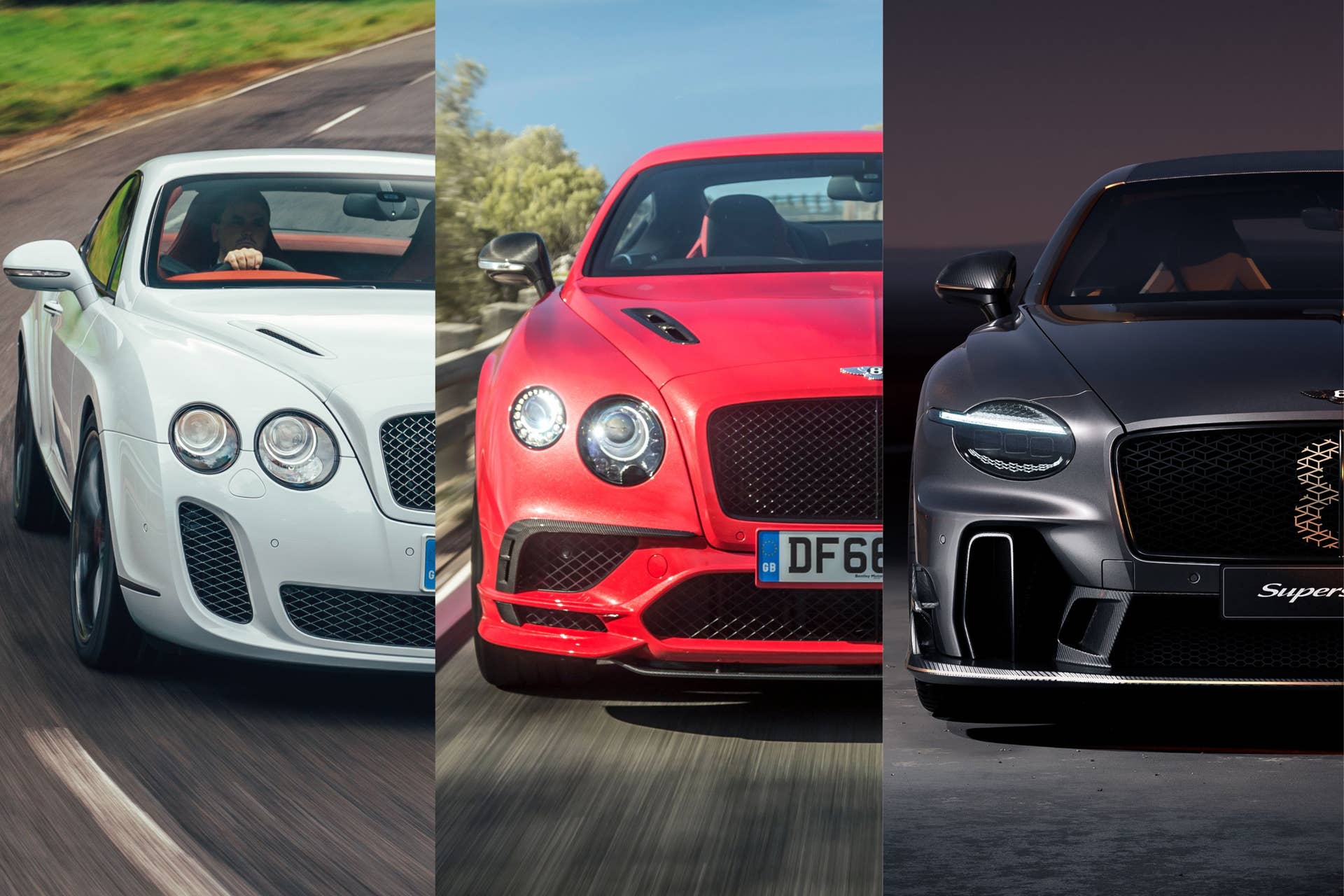 2009, 2017, 2027 Bentley Continental Supersports