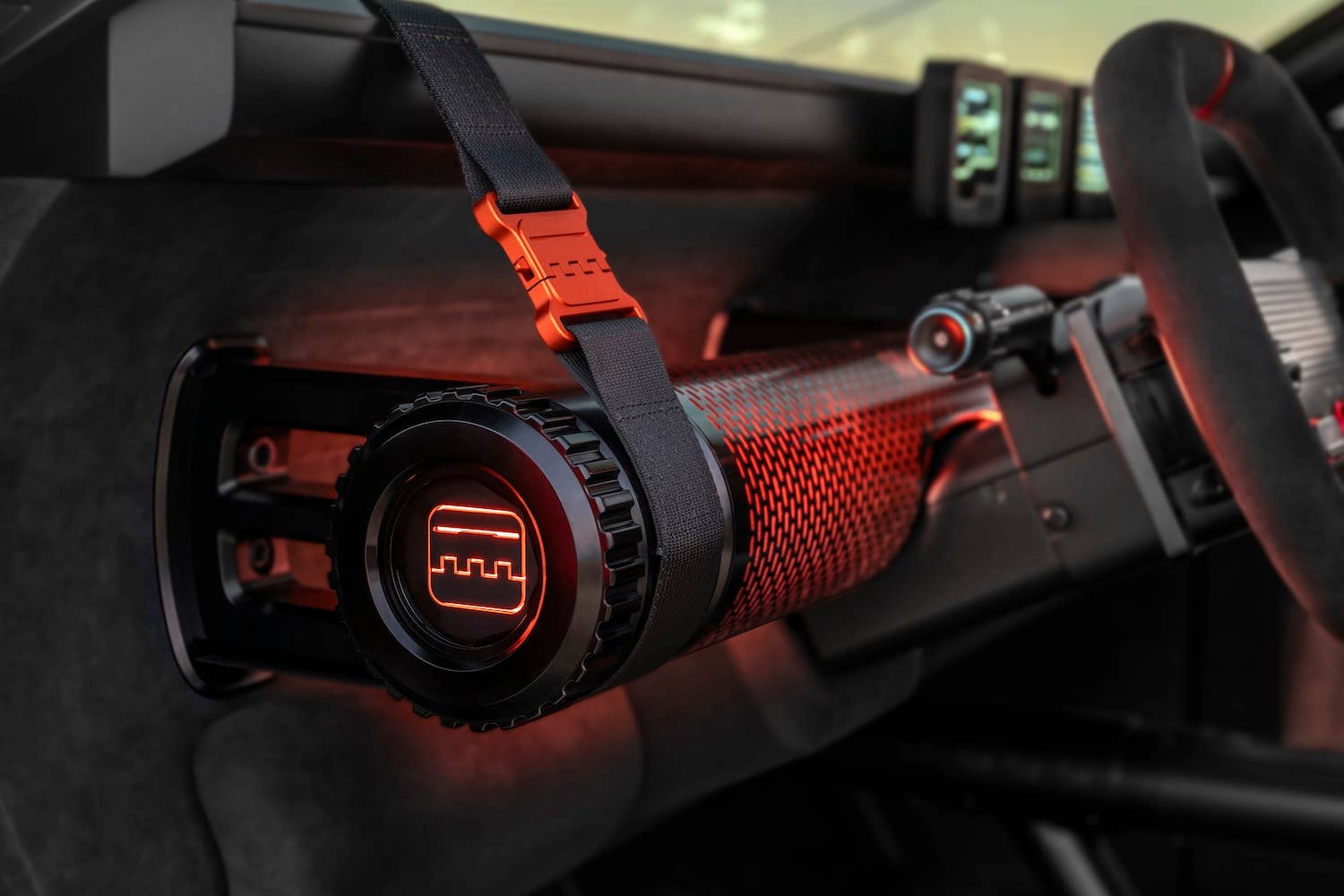 Hyundai Crater Concept interior details